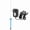 Black - EU Plug, variant on Rupoun 24W Electric Hot Wire Foam Cutter Polystyrene Heat Cutting Engraving Pen Tool with Ergonomic Anti-Slip Handle, 7.9 inches / 20 cm Heating Needle for Arts Crafts, Includes US Power Adapter