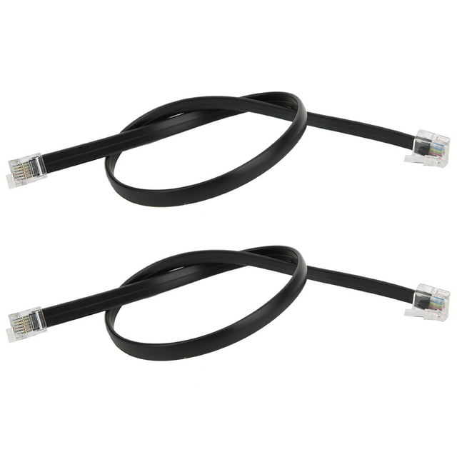 Ligne de Capteur, 2pcs 40mm RJ25 6PIN Sensor Cable Sensor Wire Next-Gen Design