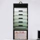 thumbnail image 1 of Organizador de archivos de pared colgante con 6 bolsillos que se expanden para el aula de eficiencia laboral verde, 1 of 8