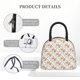 thumbnail image 4 of Fotbe Corgi with Hearts Bolsa de Almuerzo con Estampado, Lonchera Aislada, Contenedor de Comida Reutilizable Tipo Cooler a Prueba de Fugas, 4 of 6