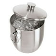 thumbnail image 4 of Oggi Double Wall Stainless Steel Ice Bucket w/ Tongs (2.8 lt, 3 qt), 4 of 9