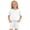 1-White322, variant on Tiijoy Little Girls Casual Solid Plain Short Sleeve T Shirt and Shorts Set, Sizes 5-6