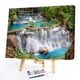 thumbnail image 4 of Paisaje de cascada cuadro sobre lienzo para pared pintura al óleo por números Kit póster para el hogar, 4 of 9