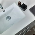 thumbnail image 3 of Fresca Lucera 36" Wall Hung Undermount Sink Bathroom Vanity - Left in Gray, 3 of 7