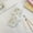 Rabbit, variant on Cute Cartoon Roll Up Makeup Brush Bag Lace Tie Gingham Cosmetic Brush Organizer Pouch for Travel Daily Use
