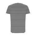 thumbnail image 4 of Mujeres de Manga Corta Tops Casual Cuello Redondo Impresión Blusa Poliéster Ligero Top, Camisa de las Señoras de la Moda para el Hogar Diario Y el Uso Cómodo, 4 of 9