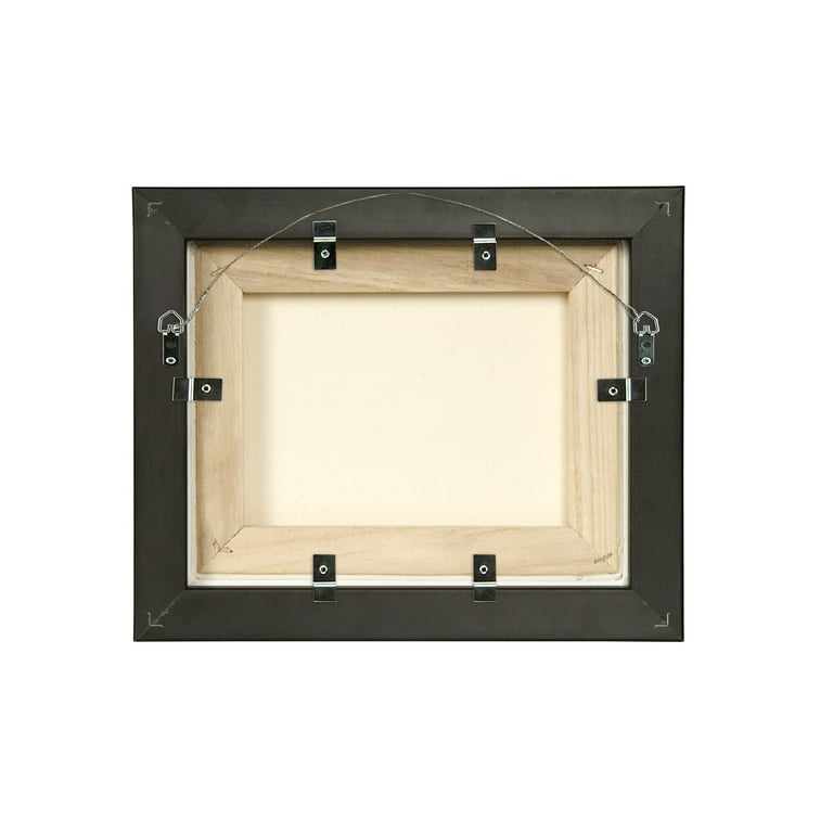 Illusions Floater Frame, 11x14 Black - 3/4 Deep