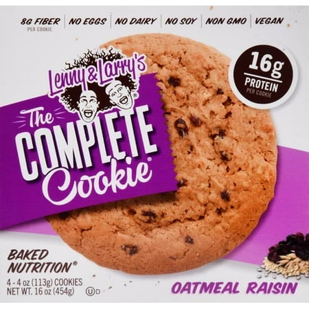 Lenny & Larrys - Soft Baked CookieOatmeal Raisin - 16 OZ, Case of 6