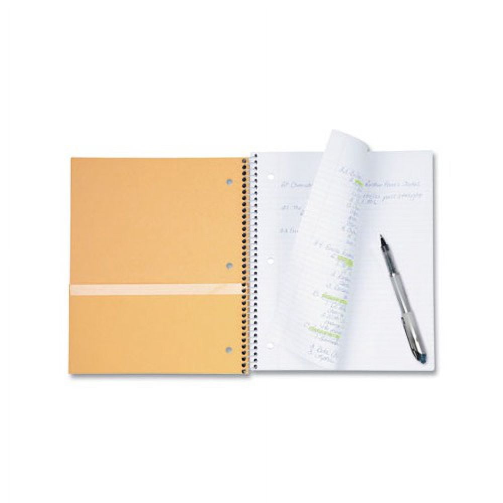Wirebound Notebook 3 Subject, Wide/Legal Rule, Randomly Assorted Covers, 10.5 x 8, 150 Sheets