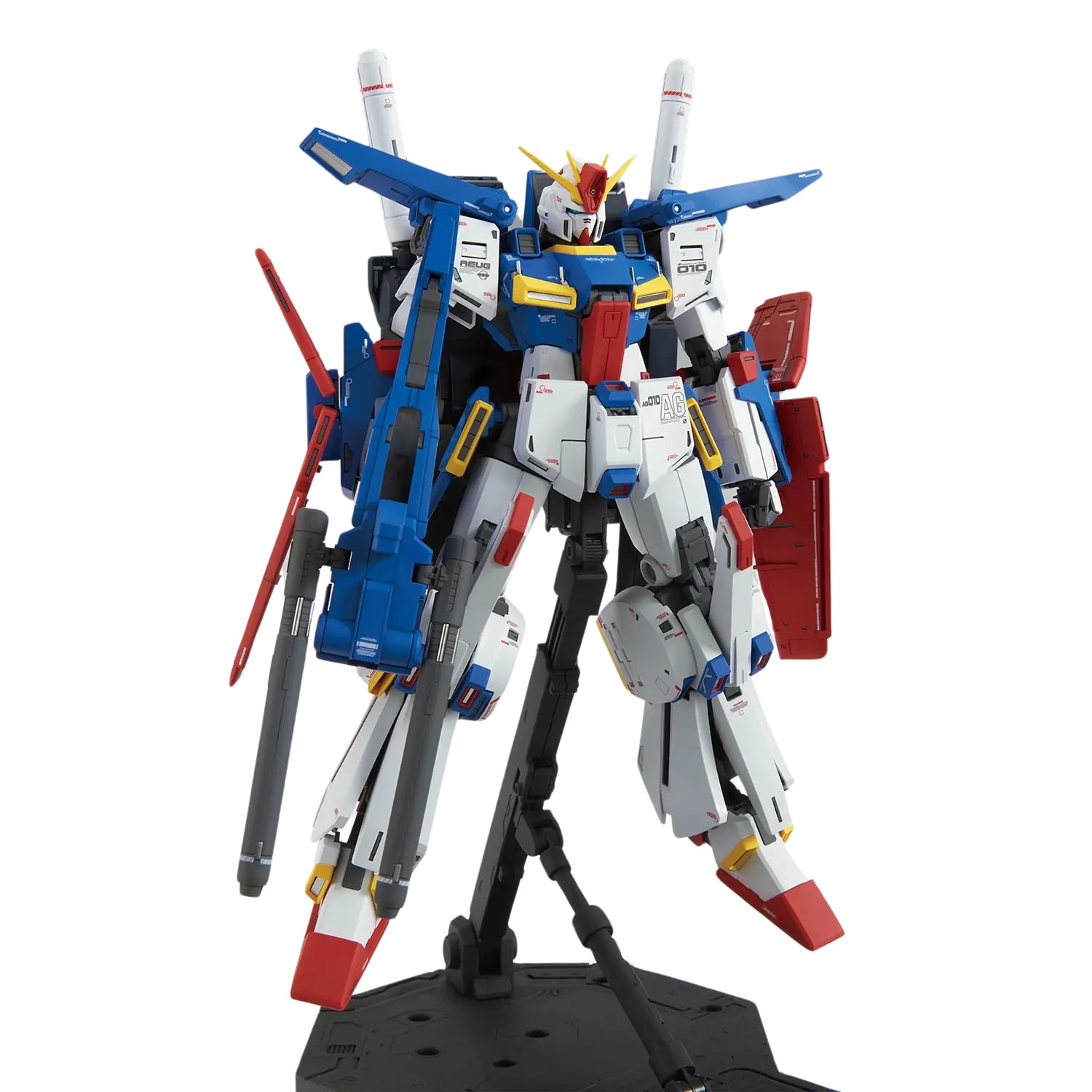 Bandai MG 1/100 MSZ-010 ZZ Gundam Ver.Ka Model Kit Toy Build