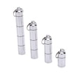 thumbnail image 4 of 17mm Capsule Shape Aluminum Pill Storage Box Waterproof Holder Container Keyring, 4 of 8