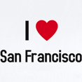 thumbnail image 2 of CafePress - I Love San Francisco Infant Bodysuit - Baby Light Bodysuit, Size Newborn - 24 Months, 2 of 4