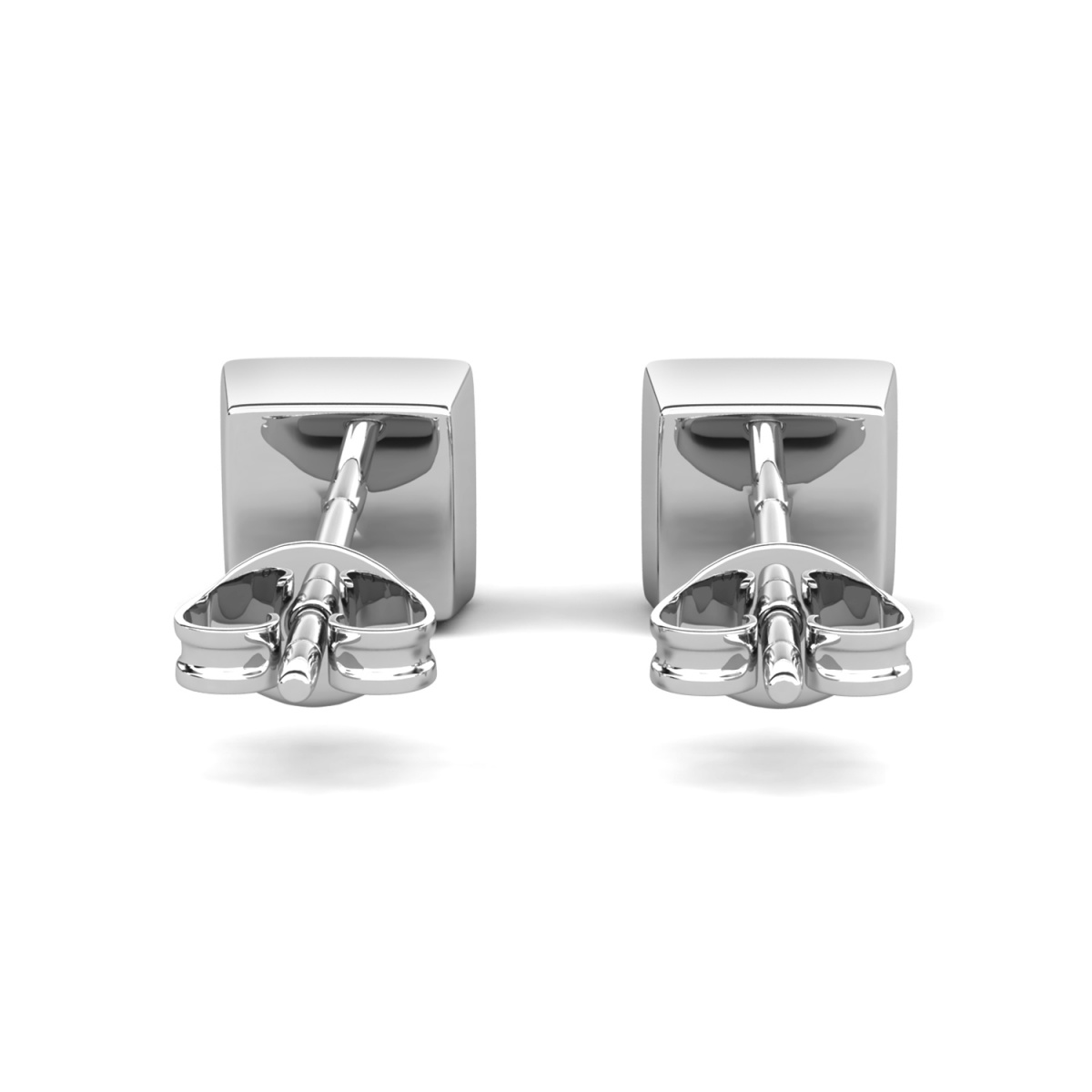 Cate & Chloe Brooke 18k White Gold Plated Stud Earrings with Swarovski Crystals Gift for Women