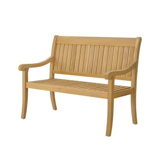 Marvel 4 Feet Bench Grade A Teak Wood Luxurious Outdoor Garden Patio