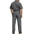 thumbnail image 2 of Dickies Mens and Big Mens Short Sleeve Deluxe Poplin Coveralls, 2 of 3
