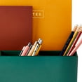 thumbnail image 3 of Pen+Gear Desktop Organizer, 4 Compartments, Green Emerald, 3 of 6