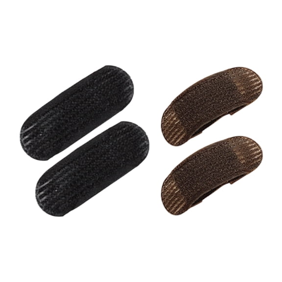 2-Pack Invisible Hair Volumizers - Breathable Teasing Pads for Fine Hair, Reusable Lift Boosters for Updos & Ponytails