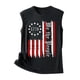 thumbnail image 4 of Camiseta Sin Mangas Para Mujer, Camisetas Sin Mangas, Blusa Informal Con Estampado Para Niñas Adultas, Camiseta Sin Mangas Gráfica Divertida Para La Playa Odeerbi  ODB163234, 4 of 5