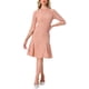 thumbnail image 2 of Vestido de encaje para mujer estilo CHIC INSPIRE con mangas 3/4, volantes, ajustado al cuerpo, cola de pez, elegante, color rosa, talla XL, 2 of 6