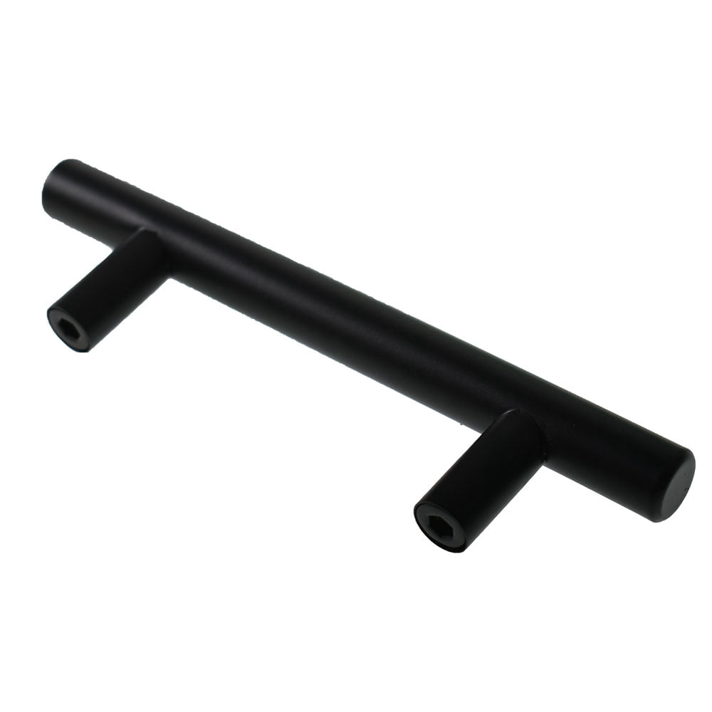 findmall Stainless Steel T Furniture Handel Cabinet Door Kitchen Handel 30pcs 5" Black