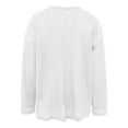 thumbnail image 4 of UJNDER Women's Knit Long Sleeve V Neck Shirts Casual Solid Color Loose Blouses for Everyday Comfort and Fall Style White White, 4 of 5