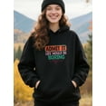 thumbnail image 4 of Chic Sarcasm Sarcastic Quotes Hoodie for Men Women, Funny Pullover Hooded Sweatshirt, Cozy Cotton Poly Blend, Casual Everyday Humor Outfit, 4 of 5