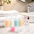 thumbnail image 6 of 19 PCS 50/100ml Travel Size Refillable Empty Squeeze Pouch, Travel Pouches for Toiletries Portable Leak Proof Liquid Travel Containers Travel Fluid Makeup Packing Bag for Cosmetics, 6 of 8