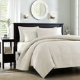 thumbnail image 2 of Madison Park King/Cal King Quebec 3-Piece Reversible Quilt Set, Cream, 2 of 5