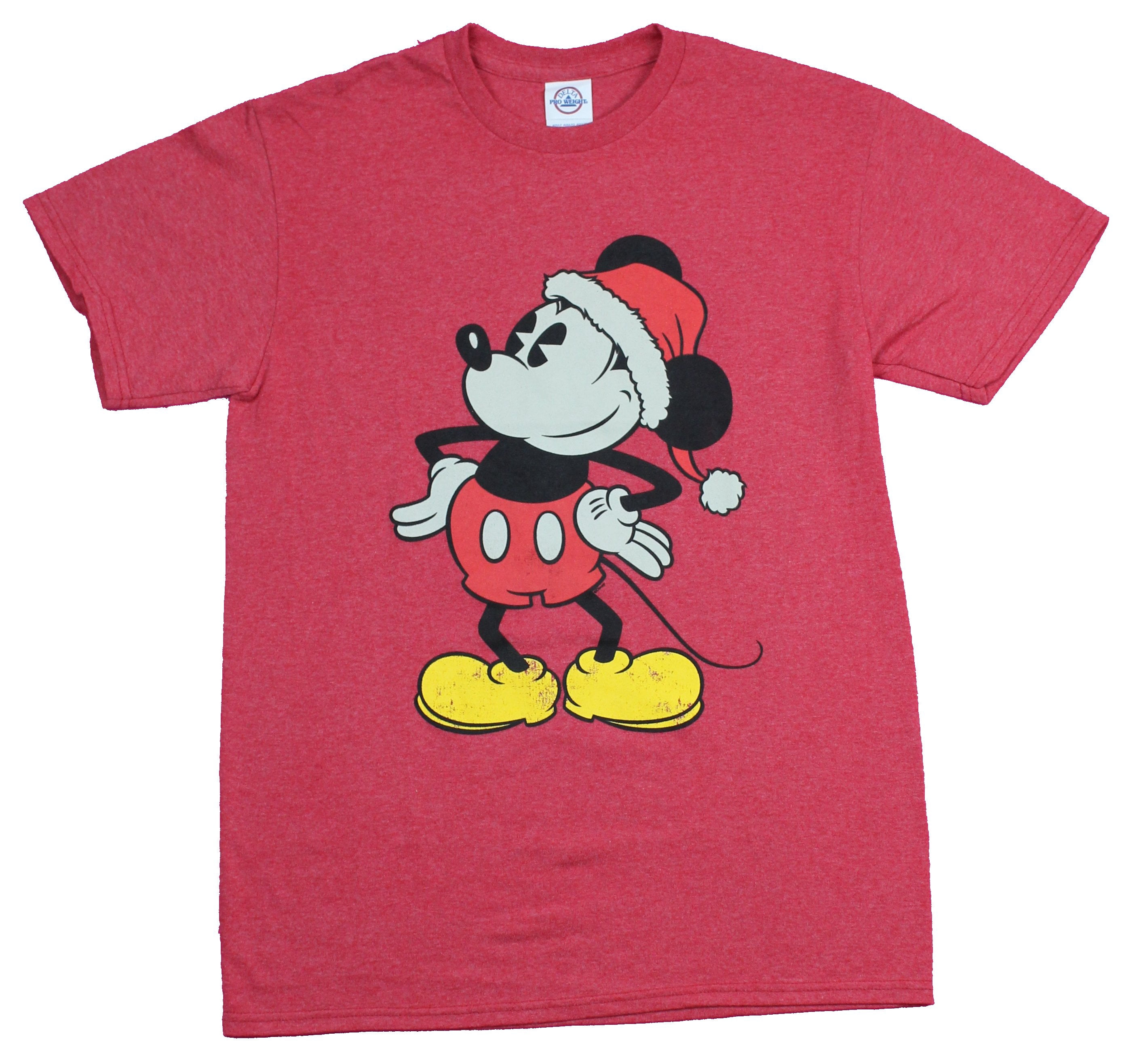 santa mickey shirt