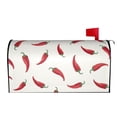thumbnail image 2 of Gaeub Chili Waterproof and Sunproof Mailbox Protective Cover Magnetic Mailbox Protrective Cover for Outdoor Home Garden Decor - 21x18 in, 2 of 9