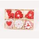 thumbnail image 2 of Juego de 24 adornos de madera para árbol de Navidad, adornos de madera para árbol de Navidad, manualidades de bricolaje con caja de almacenamiento de madera, 2 of 8
