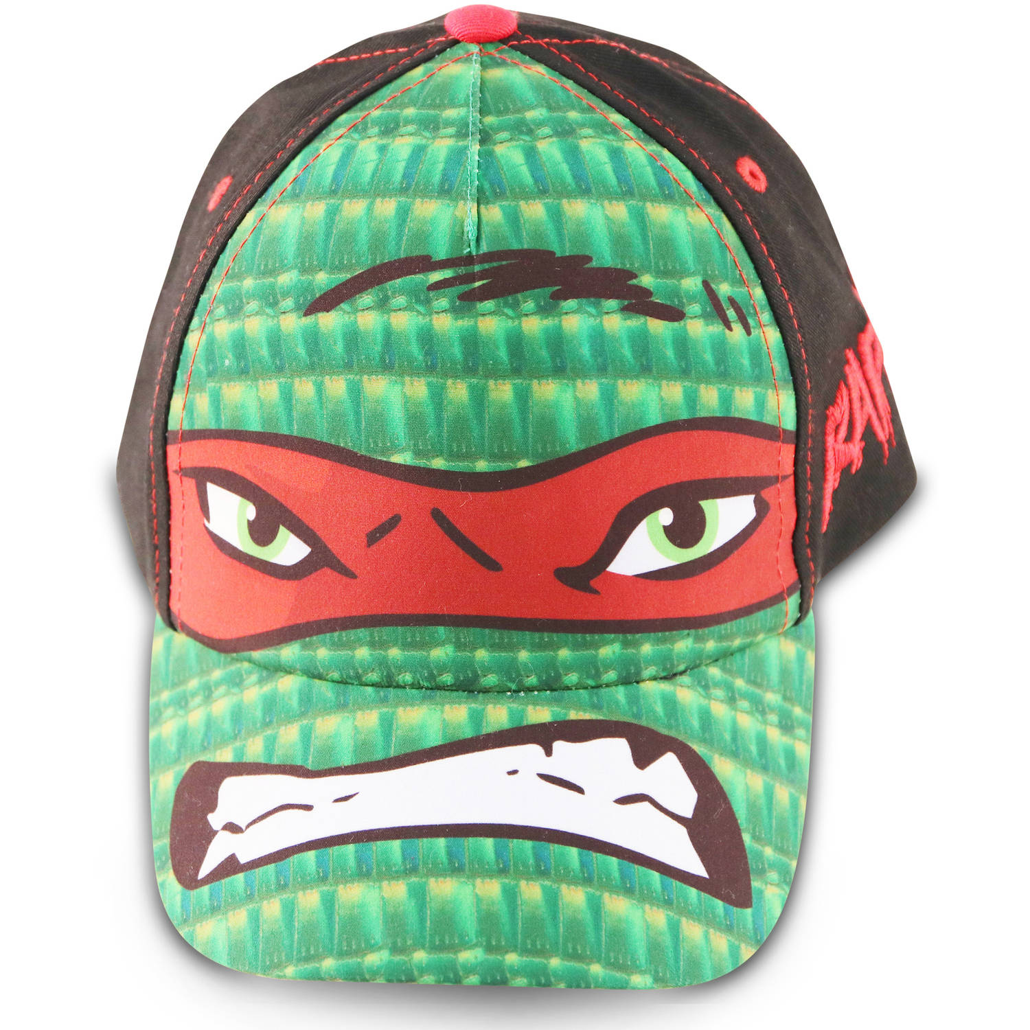 Nickelodeon Little Boys TMNT Raphael Cotton Baseball Cap, Age 4-7