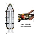 thumbnail image 4 of Kuiaobaty Mushroom Leaf Daisy Flower Pattern Ironing Board Cover Table Top Home Decoration Non Stick Scorch and Stain Resistant Iron Dust Cover Standard Size 15 x 54 Inch, 4 of 5