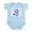 Sky Blue, variant on CafePress - Lil Mermaid Little Sister Infant Bodysuit - Baby Light Bodysuit, Size Newborn - 24 Months