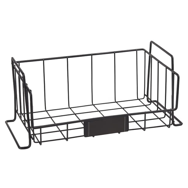 Estante De Almacenamiento Para El Hogar, Organizador De Baño Apilable, Estantes De Almacenamiento Ligeros Con Líneas Suaves Para El Hogar, La Sala De Estar Y El Dormitorio Yuarrent HA019057-00