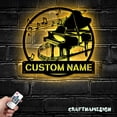 thumbnail image 4 of Craftnamesign Custom Musical Note Piano Player Metal Wall Art LED Light, Custom Pianist Name Sign, 4 of 5