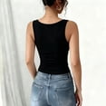 thumbnail image 3 of WAGUTH Women's Lace Trim Camisole Tank Tops Sleeveless Scoop Neck Slim Fit Cami Tops Dressy Casual Tanks for Summer Daily Wear,Black,M, 3 of 4