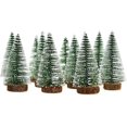 thumbnail image 1 of 5 miniárboles de nieve helada Miniárbol de Navidad Adornos de nieve de invierno Mesa, 1 of 5