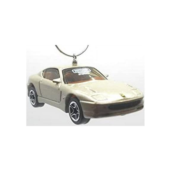 Christmas Ornament for Ferrari 456 GT Silver