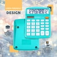 thumbnail image 6 of Catiga Electronics CD-2786 Large Display Desktop Calculator, Light Blue, 6 of 6