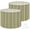 Color-6, variant on Lamp Shades Set of 2 Easy Assembly Floral Stripe Sage Green Beige Vintage Botanical Motifs Drum Lampshades for Table Lamps Floor Lamps Pendant Light 13"x13"x10" Replacement Lamp Shade