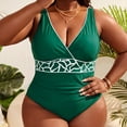 thumbnail image 2 of RXMEKW Swimsuit for Women Plus Size with Ruching and Adjustable Straps, UPF 50+ Sun Protection, Conservative One-Piece Bathing Suit for Beach and Pool, 2 of 8
