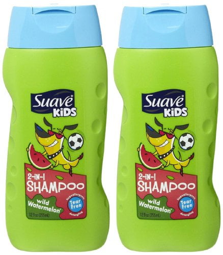 Suave Kids 2-in-1 Shampoo & Conditioner - Wild Watermelon - 12 oz - 2 pk