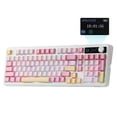 thumbnail image 1 of Teclado inalámbrico para juegos EPOMAKER TH99 PRO con pantalla y perilla, 1 of 8
