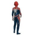 thumbnail image 3 of Spiderman Premium Outfit Cosplay Costume Party Onesie Fitted Kids Costume - C, 3 of 4