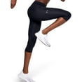 thumbnail image 2 of Under Armour Women's Fly Fast 2.0 Running Capri , Black (001)/Reflective , X-Small, 2 of 8