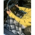 thumbnail image 7 of New AutoDrive 12Volt Heated Travel Blanket. Size 57in x 39in, Black and White. Count 1. Model 12974., 7 of 7