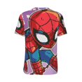 thumbnail image 4 of Spider-Man Men's Short Sleeve Baseball T-Shirt, 4 of 7