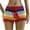 Red, variant on WMTBSRSW Boho Shorts for Women Casual Knitted Crochet Comfort Elastic Waist Hollow Out Drawstring Bikini Bottom Beach Cover Up Shorts Summer Swimwear