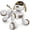 White & Gold, variant on Ruko 18011 Robot Dog Toy for Kids| Smart Interactive Puppy Toy| Fun Gift for Boys & Girls